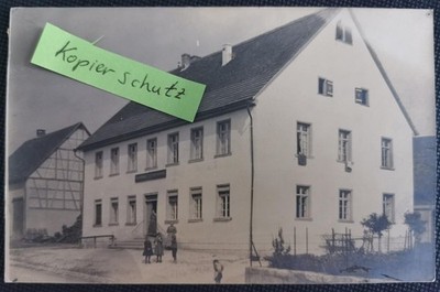 Postcard Inzigkofen Guest House Hereditary Prince Römerstrasse approx. 1915 Photo Postcard