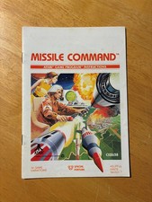 Atari 2600 manual Missile Command