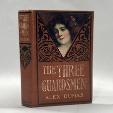 RARE- The Three Guardsmen By Alexander Dumas, M. A. Donohue & Co. Hardcover VTG