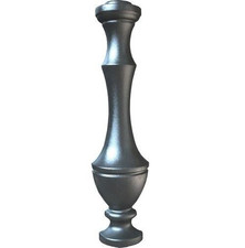 STAMPO in plastica resistente BALAUSTRE in cemento pietra per giardino balconi