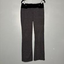 Vintage Y2K Women s Low Rise Office Work Trouser Pant Charcoal XL 2000 s Clean 3