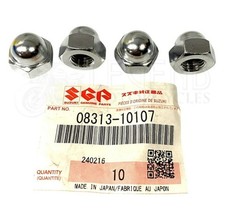 GENUINE SUZUKI GT750 GT550 GT380 GS1000 GS750 REAR SHOCK NUTS 08313-10107 - J88