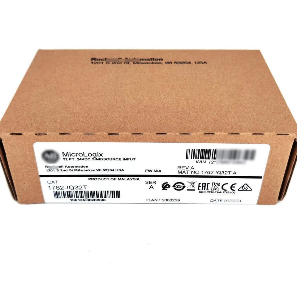 NEW Allen-Bradley 1762-IQ32T MicroLogix 32 Point 24VDC Input Module US Free Tax - Image 3 of 4