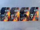 Star Wars POTF2 Action Figures Lot. Han Carbonite, Lando, Luke Jedi and X-Wing