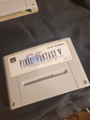 Final Fantasy V 5 FF5 Super Famicom SNES Nintendo Japan Square RPG