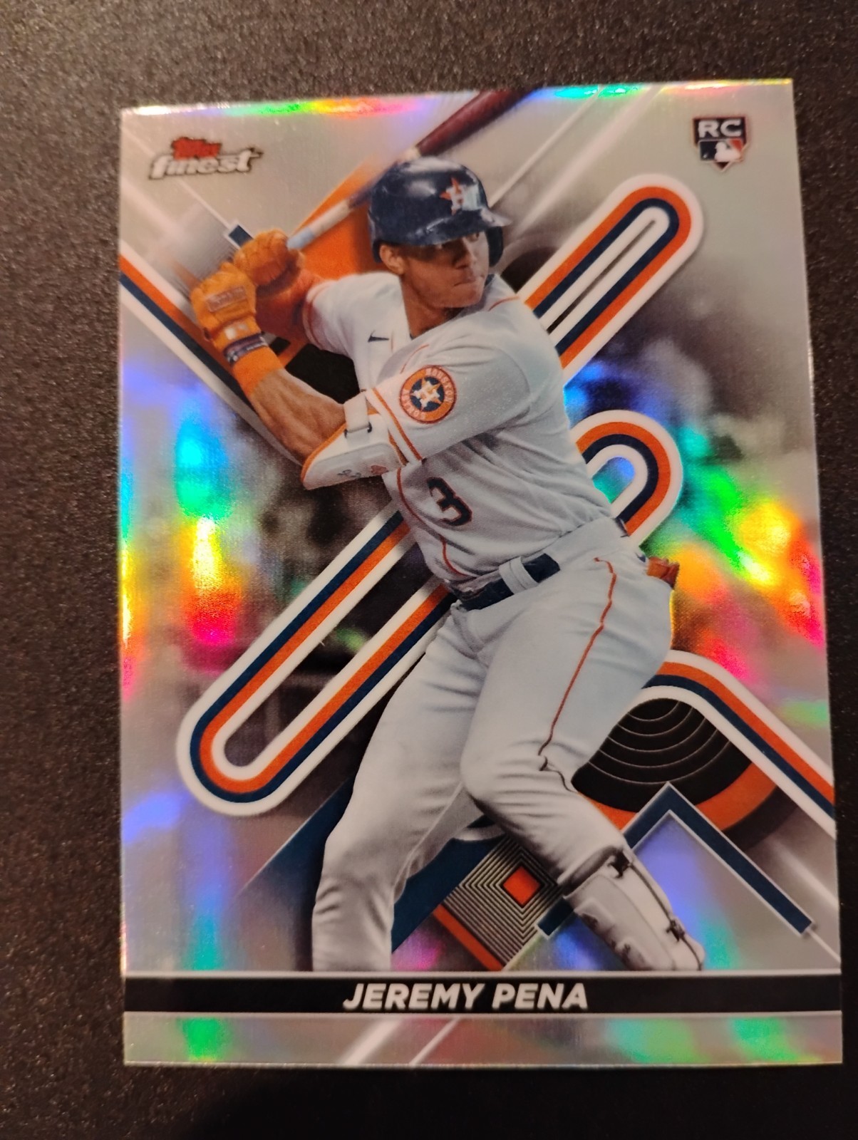 Jeremy Pena 2022 Finest #9 Refractor RC Houston Astros