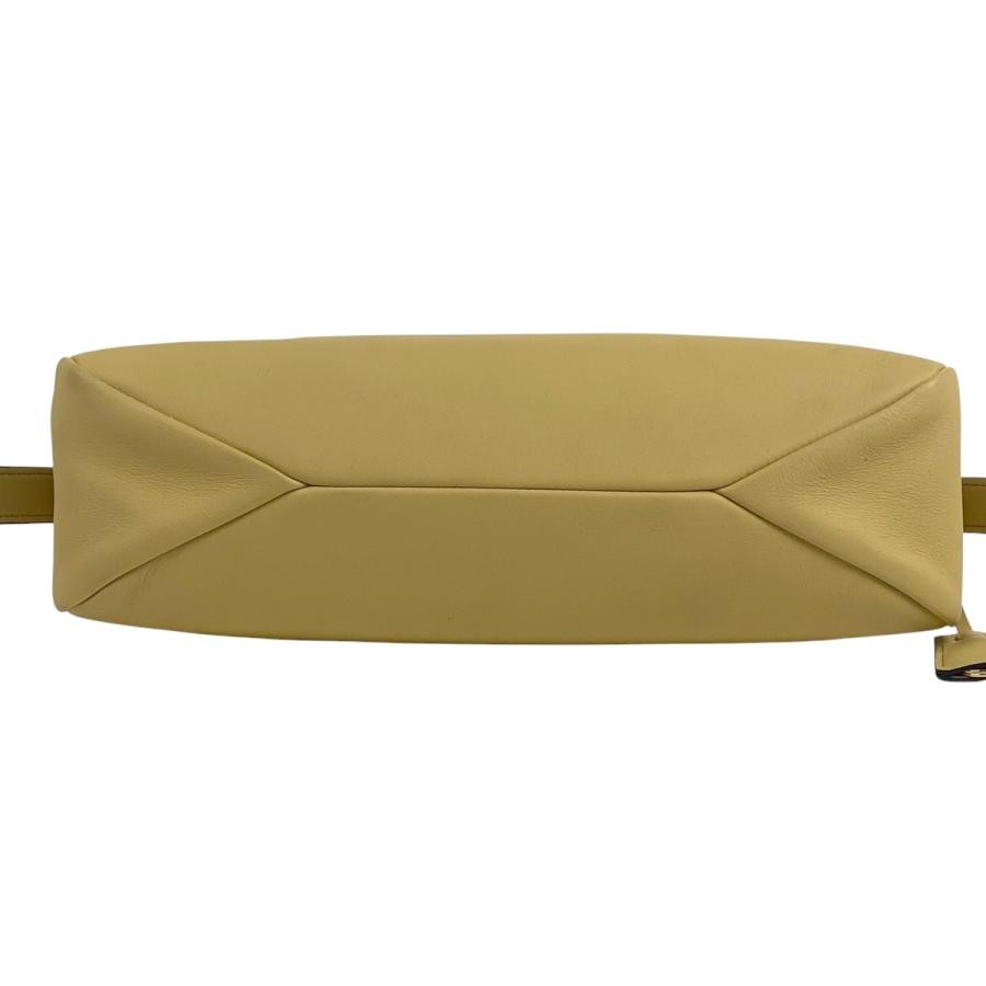 PRADA Emme Medium Shoulder Bag 1BC229 Yellow Leather #BS388 thumbnail 5