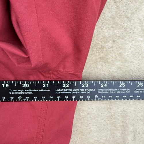 G by Guess Blazer Jacket Mens XL Red Studded Pocket Extra Large Dressy Suit Coat - Picture 13 of 15