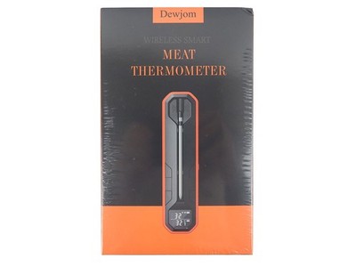 DEWJOM TM-W2 500FT RANGE TIMER APP CONTROL WIRELESS MEAT THERMOMETER TANGARINE