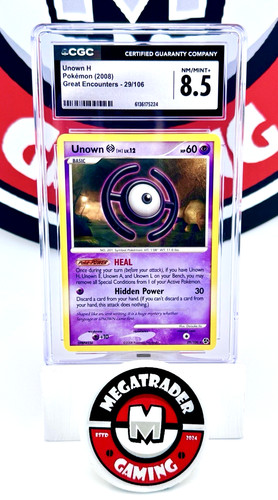 Unown [H] graded CGC 8.5 for sale on eBay