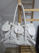 Zara bag Medium cream Expandable Gold Hardware Top Handle Shoulder Bag