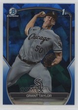 2023 Bowman Chrome Draft Sapphire Grant Taylor #BDC-8 4al