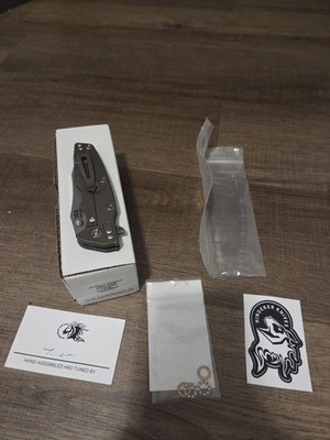Rick Hinderer Eklipse Knives 3.5'' Skinny Hollow Ground Slicer Blade Magnacut