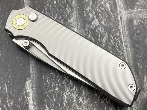 Twosun TS588-K110 Folding Knife K110 Blade Titanium Handle Pocket Knife - Foto 8 di 11