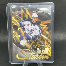 2024-25 Upper Deck Ahl - Bound for Stardom Nikita Chibrikov #BFS-20 (RC)