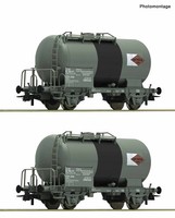 Roco 6600196 H0 2-Tlg. Set: Kesselwagen, Sbb, Ep. V
