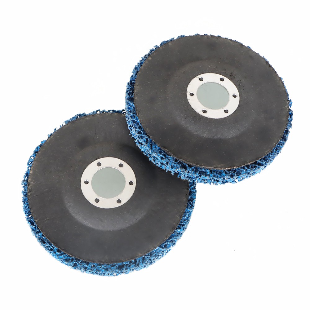 10 PCS 4.5"x 7/8" Blue Strip and Easy Clean Discs Removes Rust Strips Paint