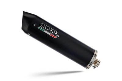 GPR Exhaust Muffler Yamaha FZ 16 Byson 160 2010 Homologated Black