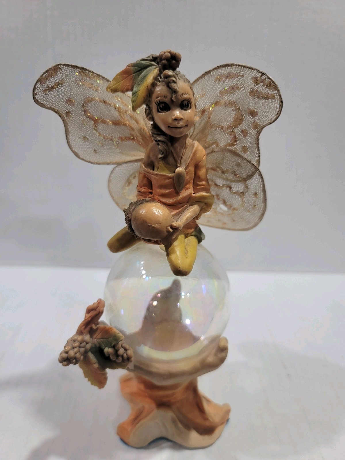 Vintage "HARVEST" BUBBLE FAIRY 1991 RAWCLIFFE SIGNED JESSICA DE STEFANO (READ!)