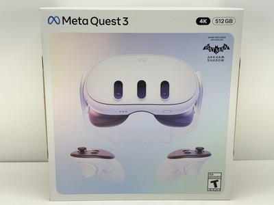 Meta Quest 3 512GB VR Headset (Brand New Sealed) With Batman Arkham Shadow