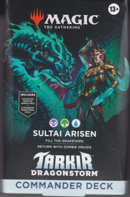 mtg sultai arisen commander deck Magic the Gathering-Tarkir: Dragonstorm Commander Deck - Sultai Arisen