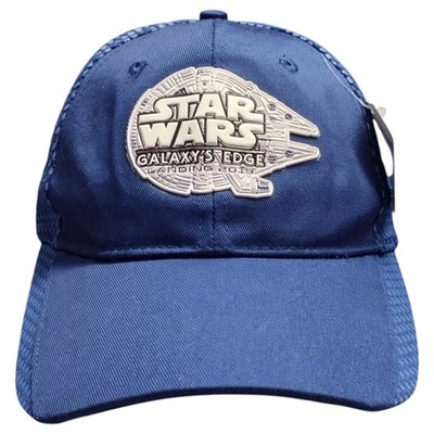 Disney Star Wars Galaxy's Edge Landing 2019 Cap Men Blue Dotted Adjustable Strap
