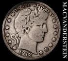 1912-D Barber Half Dollar - Scarce  Better Date  No Reserve  #L3338
