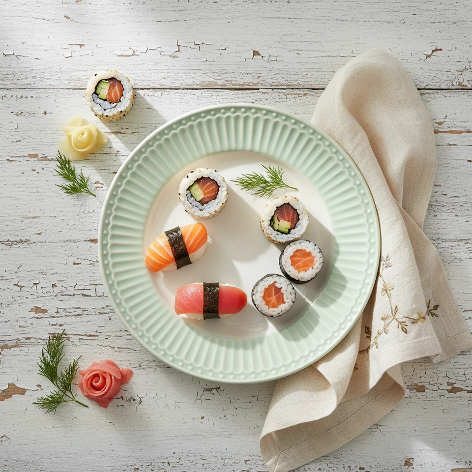 GreenGate Dessertteller Alice Hellgrün - Bild 4 von 4