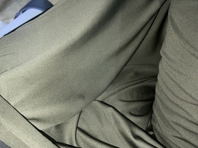 Polartec  Power Dry   OD Green Light Weight Silk Layer Sold By  The  Yard.