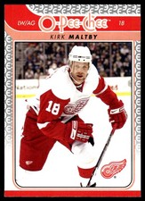 2009-10 O-Pee-Chee #430 Kirk Maltby Detroit Red Wings Hockey Card
