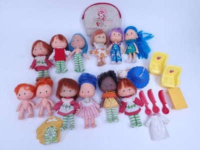 Strawberry Shortcake Bundle Doll Vintage 1980s Accessories Clothing Purse