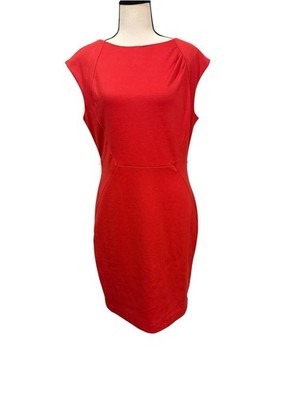 The Limited Red Orange Form Fitting dress size medium