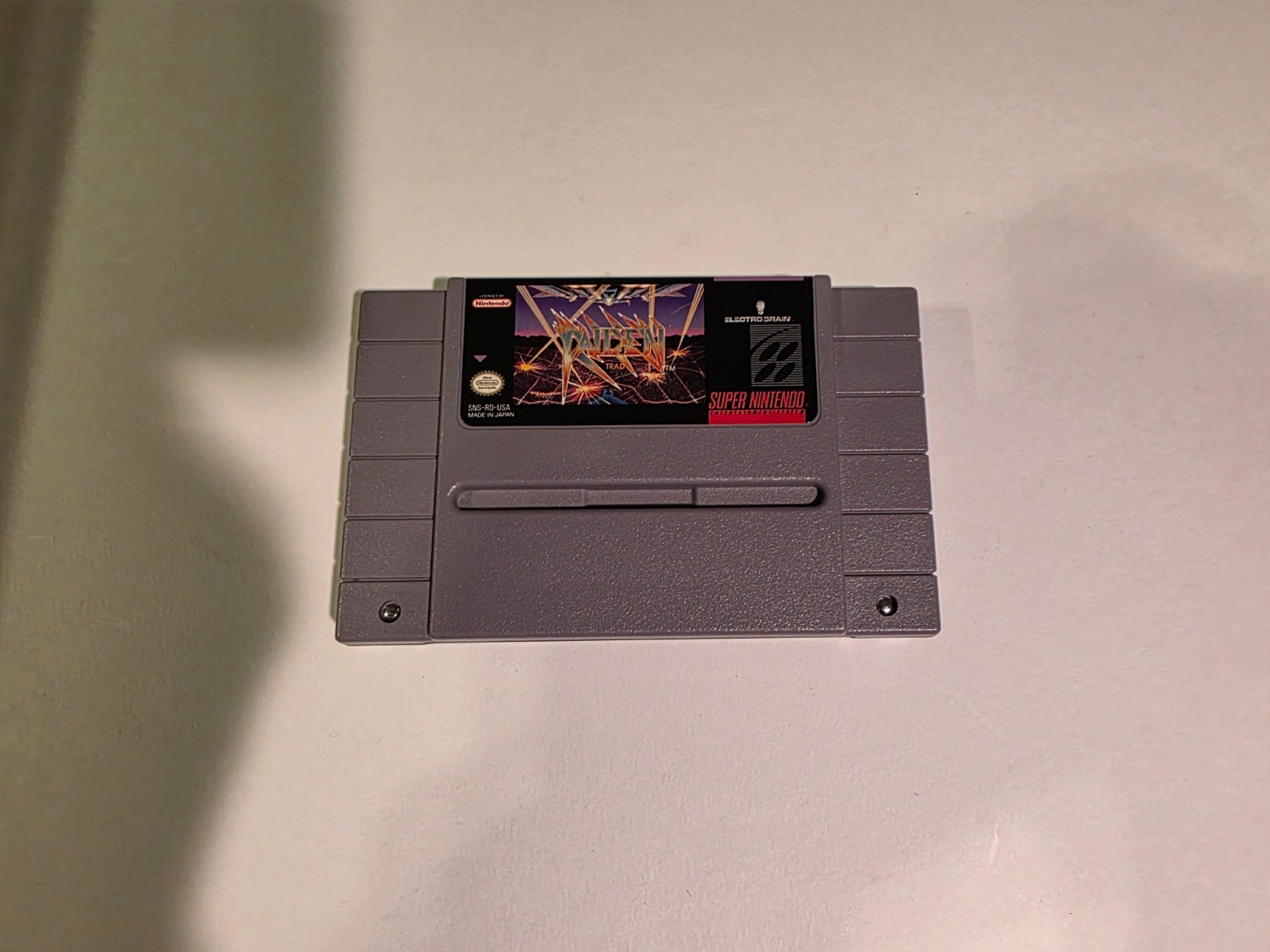 Raiden Trad (Super Nintendo SNES, 1992) ☆ Authentic ☆