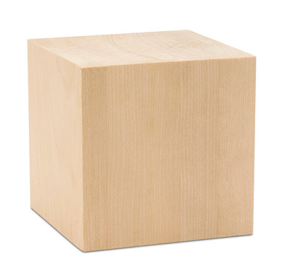 Wood Cubes 5 inch Unfinished, Small Blocks, Crafts & Décor | Woodpeckers