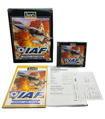 IAF - Israeli Air Force - Big Box CIB OVP PC-Spiel