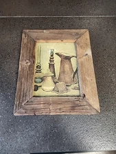 Vintage Morandi Reproduction Art Wood  12x14.5