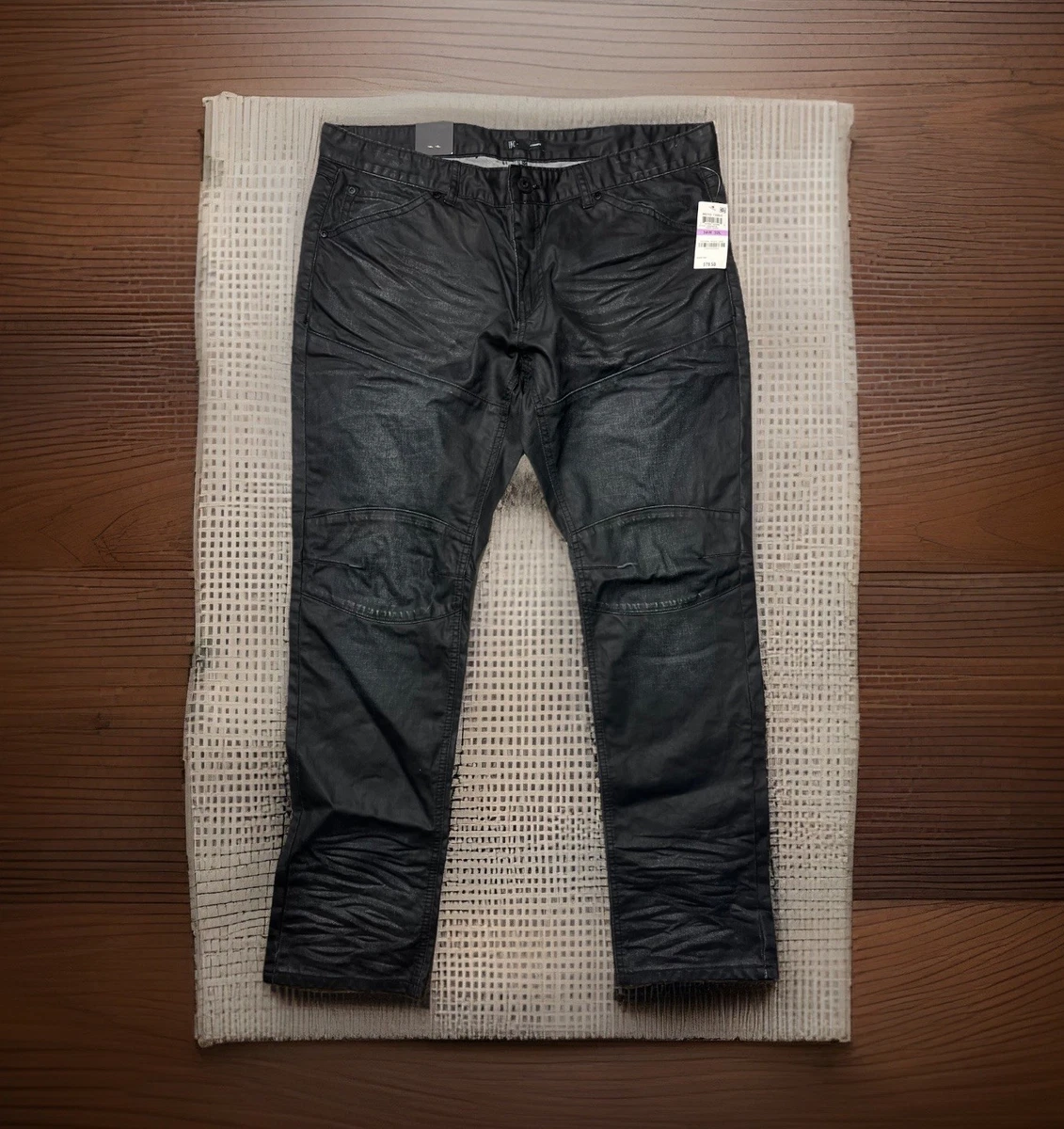 Pantalon Homme INC International Concepts Noir Slim Fit - Neuf Avec étiquettes
