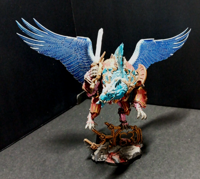 Warhammer 40K Daemon Prince - Expert Kitbash High Quality Paint