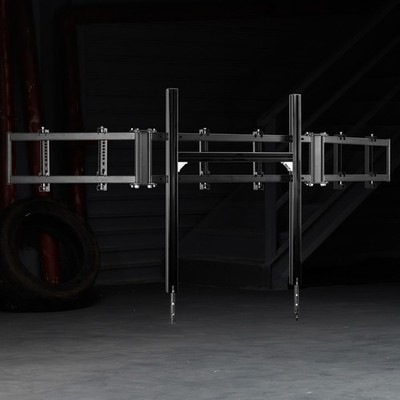 Dardoo Suporte Triple para TV de Profil de Aluminio Kompatibel mit Cockpits