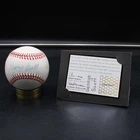George Scott Signed Rawlings OAL Baseball Red Sox Auto Upper Deck COA ZJ22509