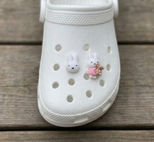 2 pcs Miffy Charms Shoe Crocs Charms new