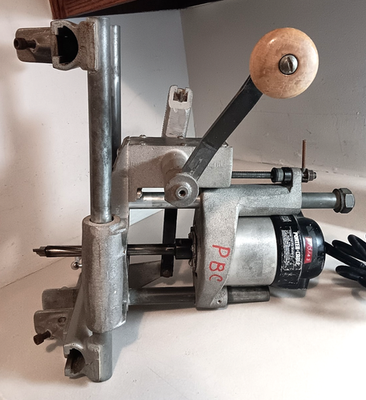 #ad PORTER CABLE 513 DOOR LOCK MORTISER MORTISE HEAVY DUTY ROUTER MOTOR W CUTTERS $619.99