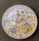 Colorized Kennedy Half Dollar D-Day Scaling Pointe De Hoc Free Shipping