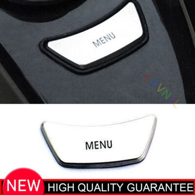 Car Console Function Keys Cover Trim For BMW X5 X6 E70 E71 08-2013 Matte Silver