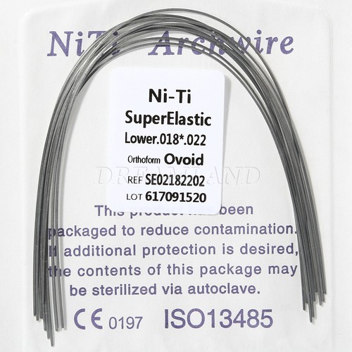 Sale Ortho NITI Arch Wire/Stainless/NITI Rectangular Arch Wire Full Sizes - Afbeelding 109 van 176