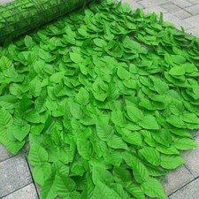 30M Artificial Hedge Fake Ivy Leaf Garden Privacy Fence Screen Roll Wall Panel