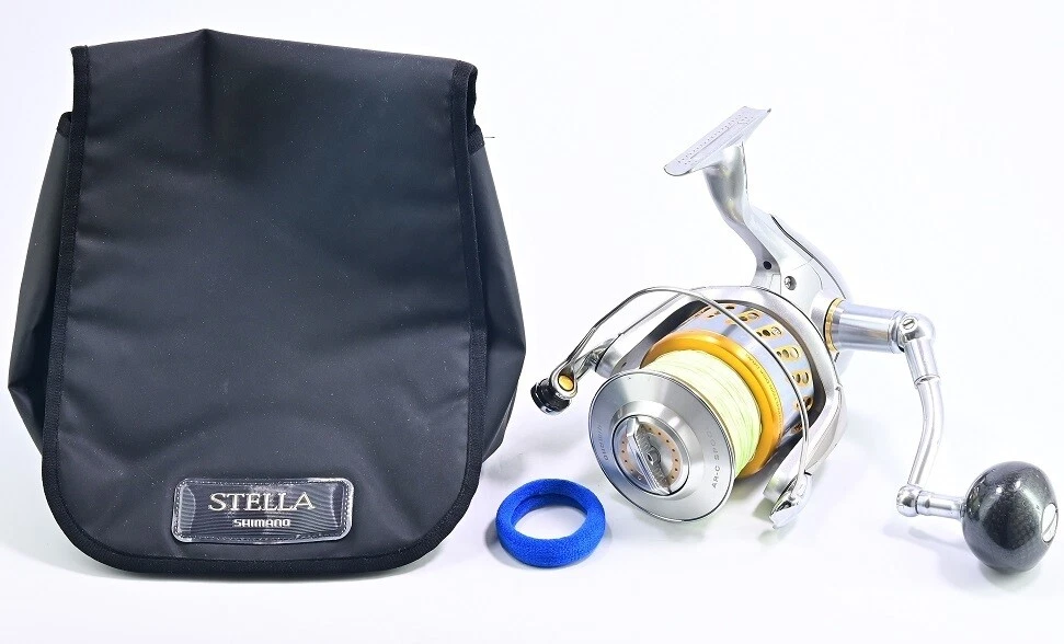 Shimano 08 STELLA SW18000HG Spinning Reel Excellent Free Shipping