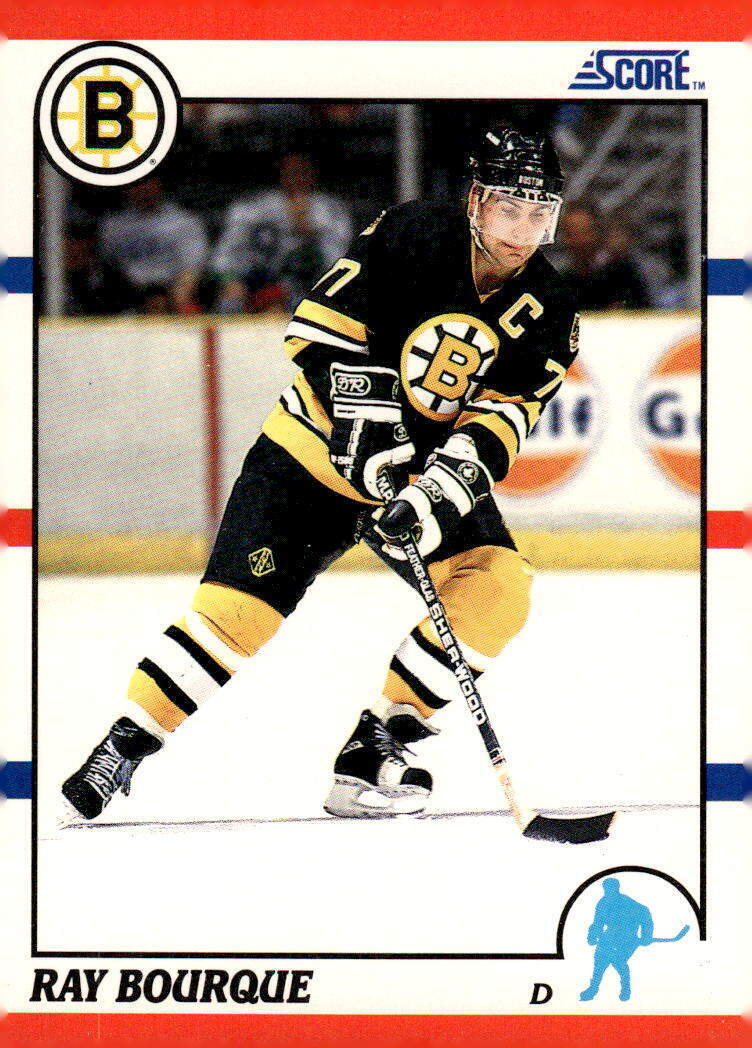 1990-91 Score American #200 Ray Bourque