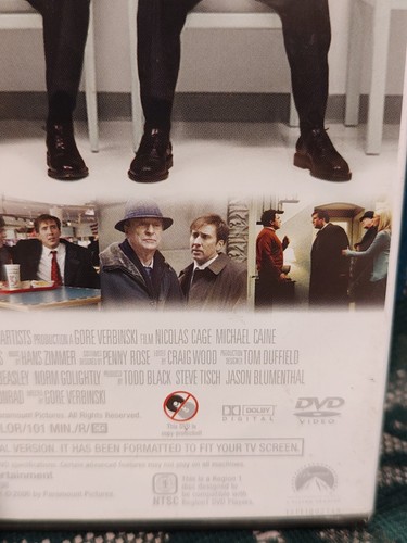 The Weather Man Full Screen Edition Dvd 101 minutes 2005 paramount Cage MCaine - 第 10/12 張圖片