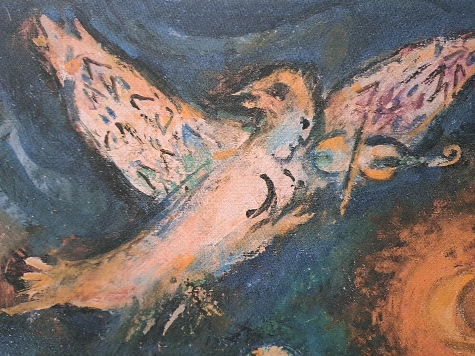 Marc Chagall Firmado - Ángel - Certificado SPADEM París Foto 4 de 4